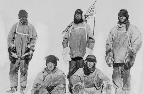 Scott party, South Pole (17 January 1912)