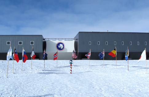 Flags of original signatories of the Antarctic Treaty